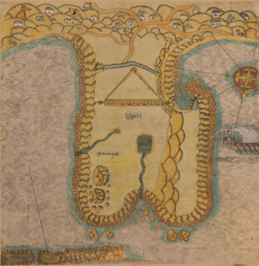 Sir Thomas Philips 1611 Map of Portrush