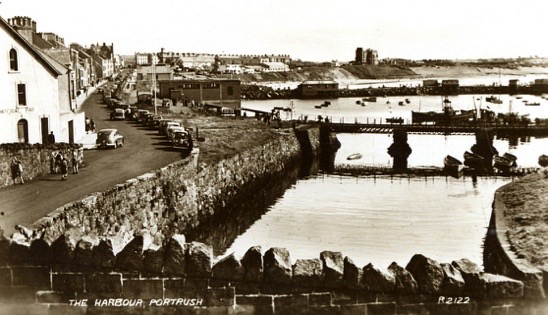 View over the Old Dock towards the new harbou